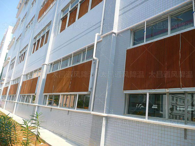 生產車間該如何降溫？使用水簾降溫