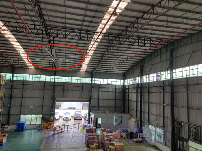 影響工業(yè)大風扇轉(zhuǎn)動速度的因素有哪些？