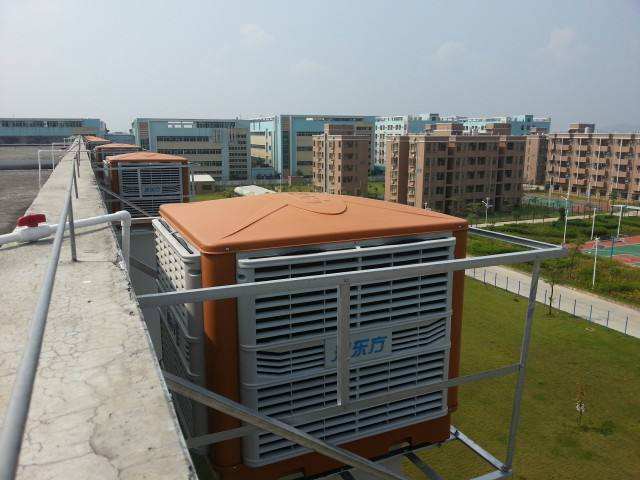 降溫?fù)Q氣效果好的環(huán)保空調(diào) 高溫難耐 你的車間安裝了嗎？