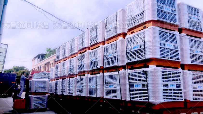 解決印染車間悶熱異味問(wèn)題，高溫廠房降溫方案