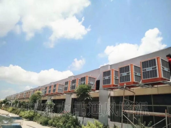 企業(yè)工廠車間降溫標(biāo)配潤東方環(huán)?？照{(diào)