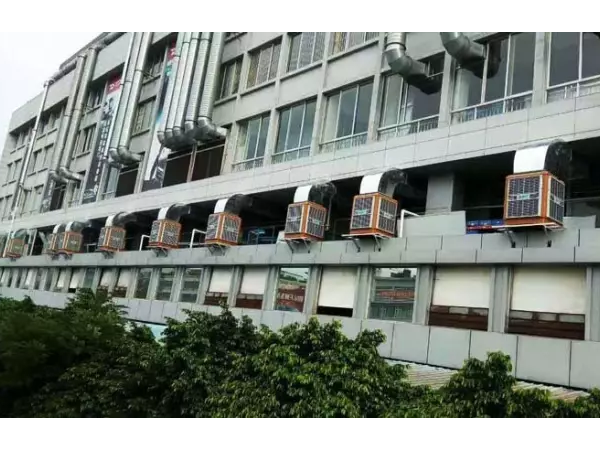 高溫粉塵車間環(huán)?？照{(diào)通風降溫